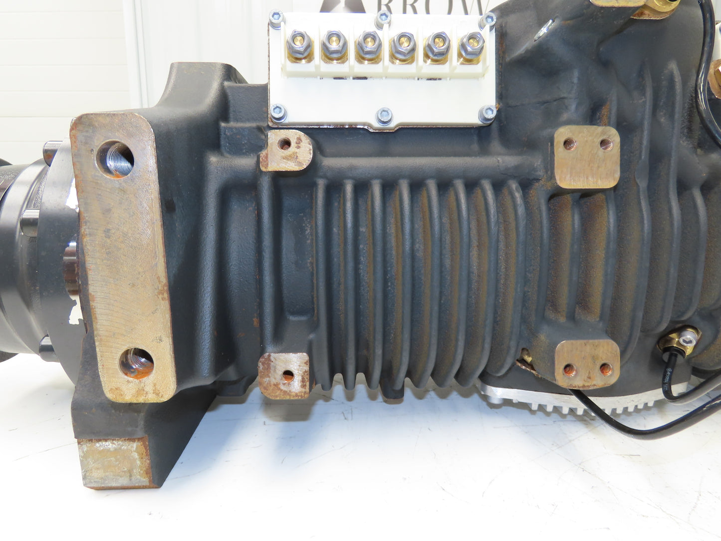 Linde AK20E-02 Forklift Dual-Wheel & Motor Front Axle Assembly Off E20C