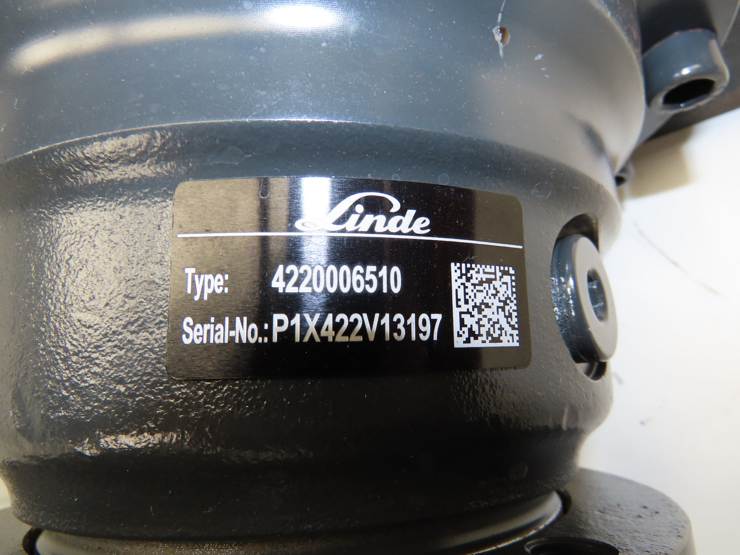 Linde AK20E-02 Forklift Dual-Wheel & Motor Front Axle Assembly Off E20C