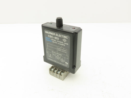 Warner Electric CBC-802 Clutch Brake Control Power Supply 115VAC-90VDC