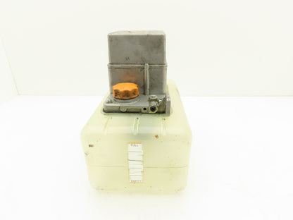 Showa LCB 4 310C Lubrication Oil Pump 0.1 L/Min 6L Tank 100V CNC Machine Oiler