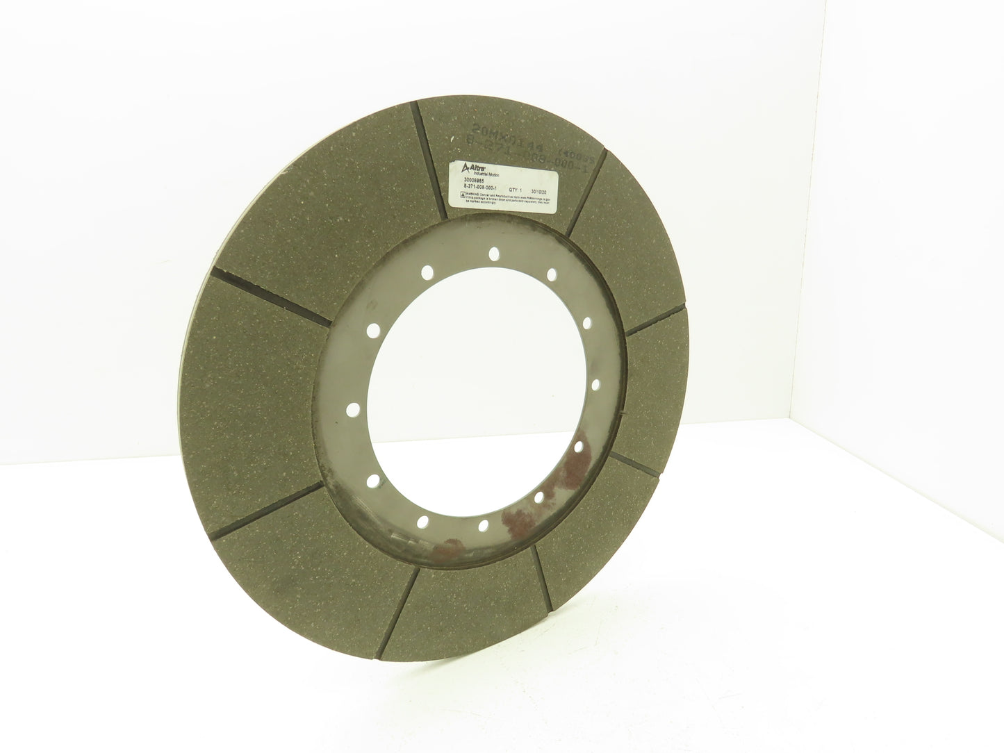 Regal Rexnord Altra 8-271-008-000-1 Friction Disc Clutch Brake 14" OD 6-3/8" ID