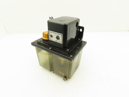 Daido Metal MRJ010411A Lubrication Oil Pump Oiler 4Liter Tank 0.1 L/Min 100V 1PH