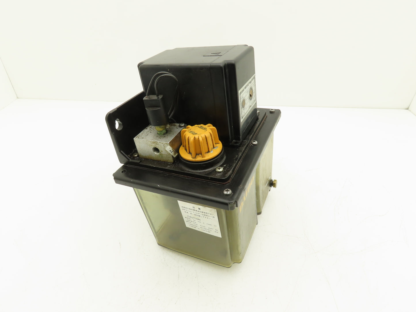 Daido Metal MRJ010411A Lubrication Oil Pump Oiler 4Liter Tank 0.1 L/Min 100V 1PH