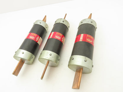 Bussman Fusetron FRS 600 Time Delay Fuse Dual Element 600A 600VAC Lot Of 3