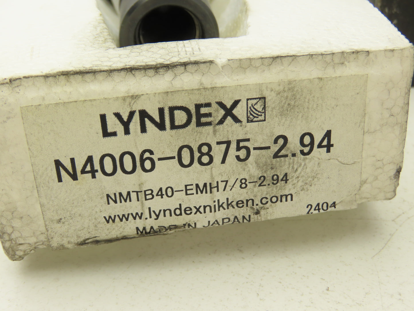 Lyndex N4006-0875-2.94 N4006-0875-2.94 End Mill Holder 7/8" Dia Hole NMTB Taper