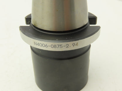 Lyndex N4006-0875-2.94 N4006-0875-2.94 End Mill Holder 7/8" Dia Hole NMTB Taper