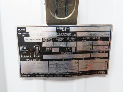 Linde 3903601819 Forklift Motor Controller Module 48VDC Removed From E20C