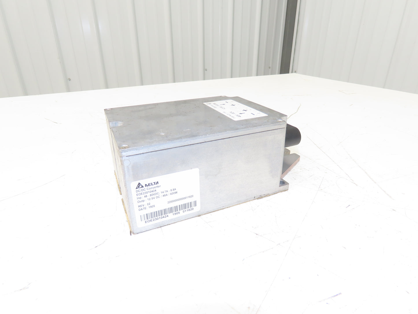 Delta EOE23010424 Forklift DC/DC Converter 48-80V In 12.5V Out Off Linde E20C