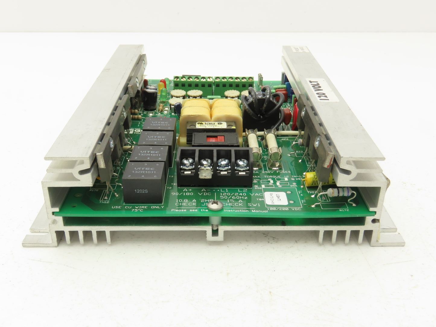 Graham 176B8013 DC Motor Speed Control SCR Drive 2Hp 90/180V Torque Regen Drive