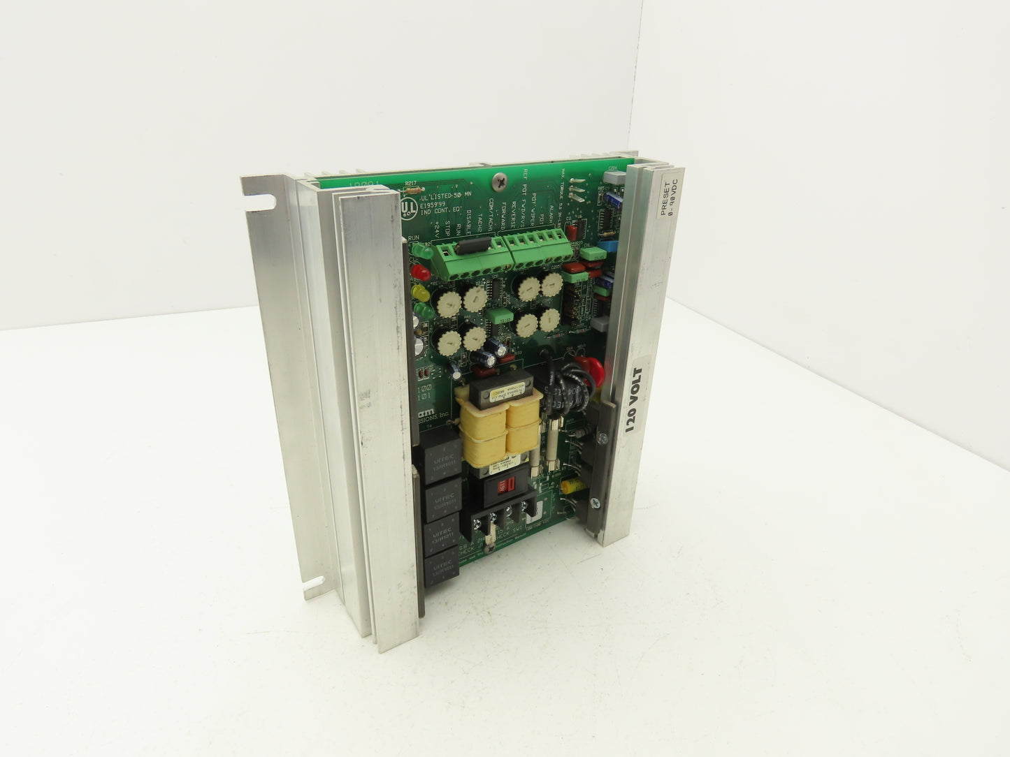Graham 176B8013 DC Motor Speed Control SCR Drive 2Hp 90/180V Torque Regen Drive