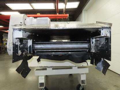 Enomoto MA-500H 25"W x 9' 3"L Chip Conveyor 22" Belt 40" Infeed 220V 3PH