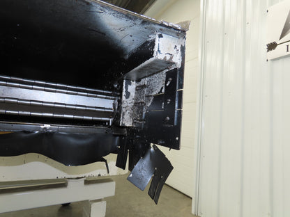 Enomoto MA-500H 25"W x 9' 3"L Chip Conveyor 22" Belt 40" Infeed 220V 3PH