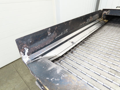Enomoto MA-500H 25"W x 9' 3"L Chip Conveyor 22" Belt 40" Infeed 220V 3PH