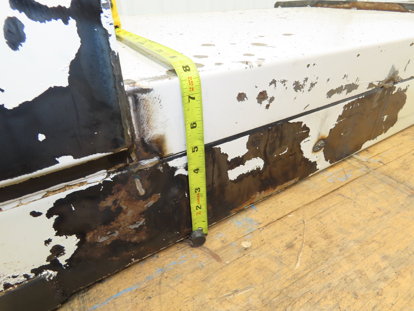 Enomoto MA-500H 25"W x 9' 3"L Chip Conveyor 22" Belt 40" Infeed 220V 3PH