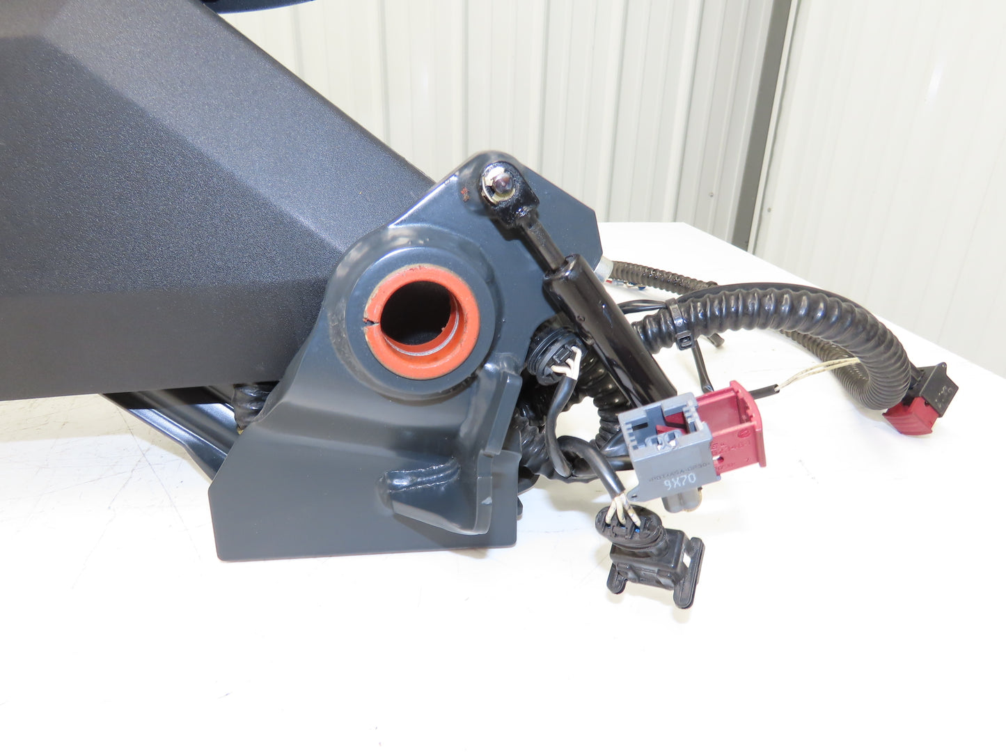 Linde Forklift Arm Rest 5 Lever Mast & Directional Control Removed From E20C