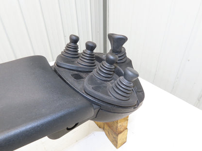 Linde Forklift Arm Rest 5 Lever Mast & Directional Control Removed From E20C
