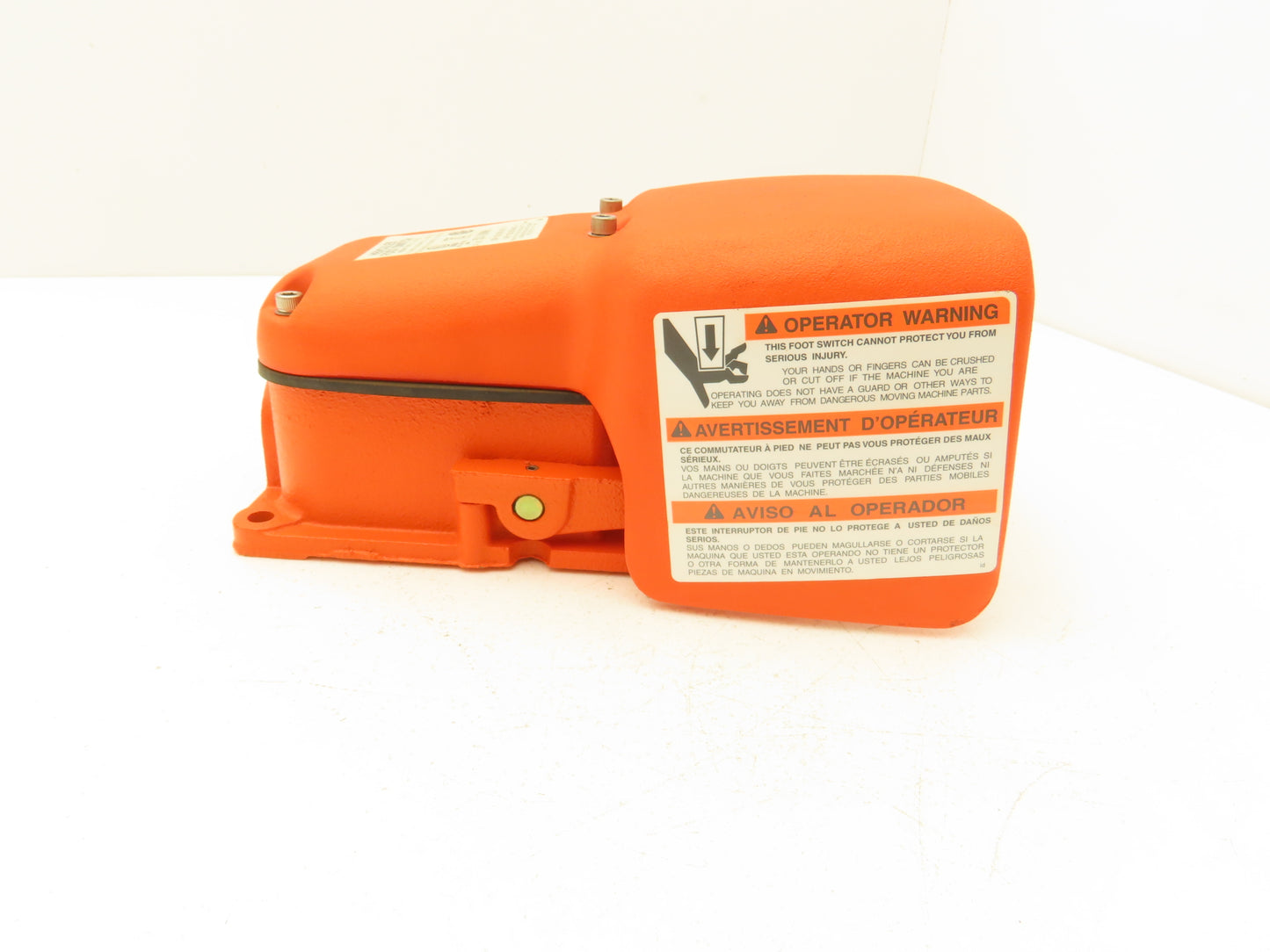 Linemaster 531-SWH Hercules Foot Switch 1 Hp 20A 125-250VAC Momentary Pedal SPDT