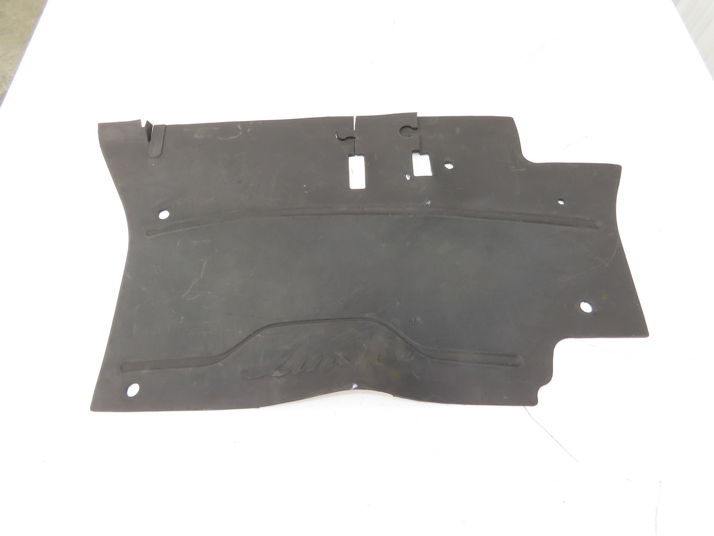 Linde Forklift Rubber Floor Mat Removed From E20C