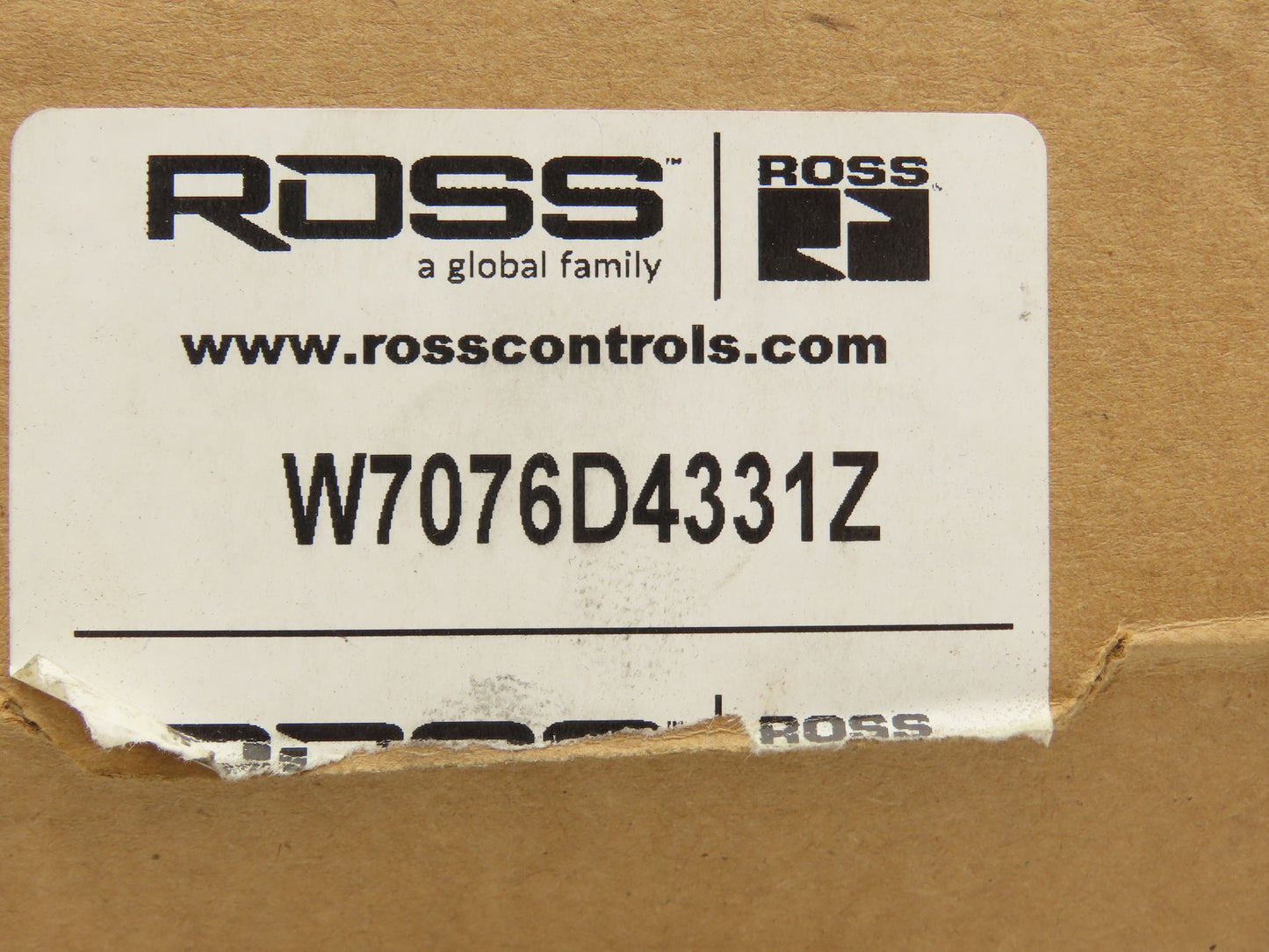 Ross Controls W7076D4331Z Pneumatic Dual Solenoid Air Valve 14.5-145psi 110-120v