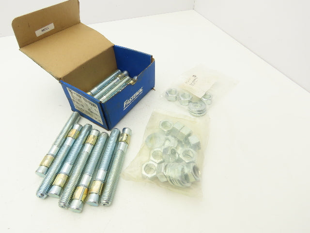 Fastenal 11562841 Wedge Anchor Concrete 3/4" x 5-1/2" Zink Plated Lot of 13