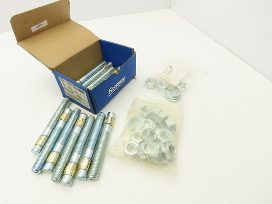 Fastenal 11562841 Wedge Anchor Concrete 3/4" x 5-1/2" Zink Plated Lot of 13