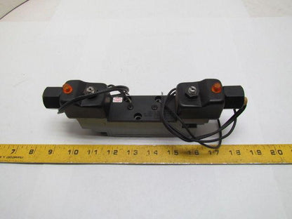 Schrader Bellows L7652421153 Double Solenoid Directional Flow Control Valve 120V