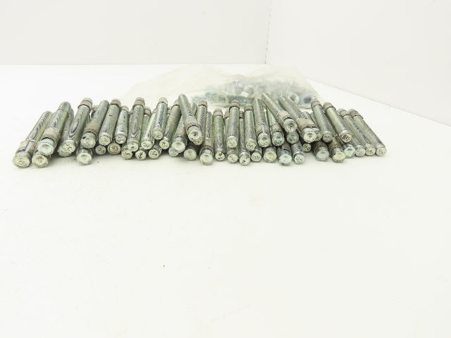 Red Head WS-1254G Wedge Anchor Concrete 1/2" x 5-1/2" Galvanized Lot of 48