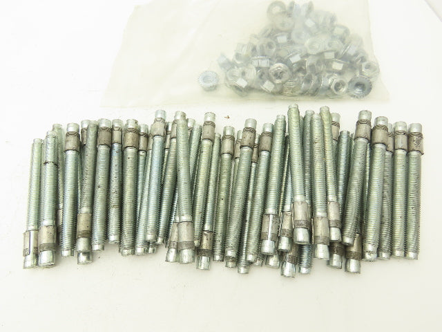 Red Head WS-1254G Wedge Anchor Concrete 1/2" x 5-1/2" Galvanized Lot of 48