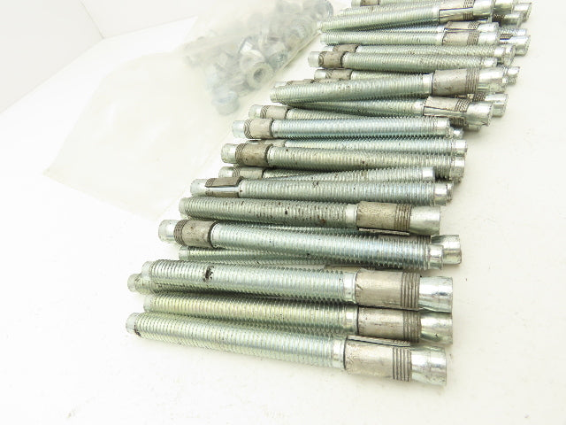 Red Head WS-1254G Wedge Anchor Concrete 1/2" x 5-1/2" Galvanized Lot of 48