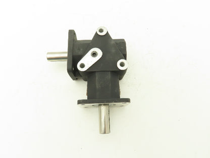Crown 108806 ZERO-MAX Right Angled Gear Drive 5/8 Two-Way Shaft 1:1 Ratio