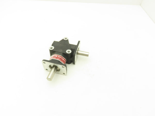 Crown 108806 ZERO-MAX Right Angled Gear Drive 5/8 Two-Way Shaft 1:1 Ratio