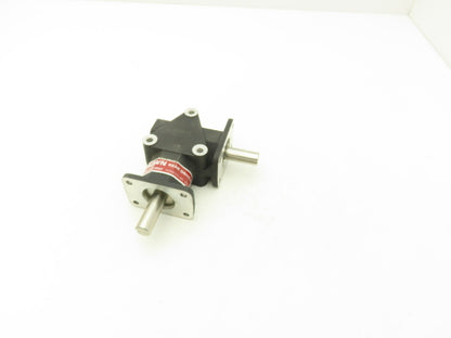 Crown 108806 ZERO-MAX Right Angled Gear Drive 5/8 Two-Way Shaft 1:1 Ratio