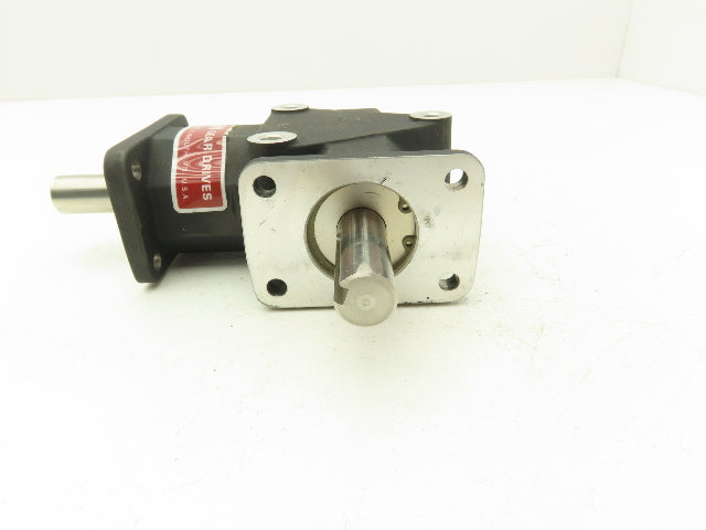 Crown 108806 ZERO-MAX Right Angled Gear Drive 5/8 Two-Way Shaft 1:1 Ratio