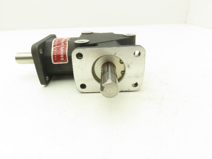 Crown 108806 ZERO-MAX Right Angled Gear Drive 5/8 Two-Way Shaft 1:1 Ratio