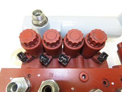 Linde 000143179518 Hydraulic 4-Lever Spool Valve Forklift Mast Control Off E20C