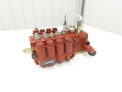 Linde 000143179518 Hydraulic 4-Lever Spool Valve Forklift Mast Control Off E20C