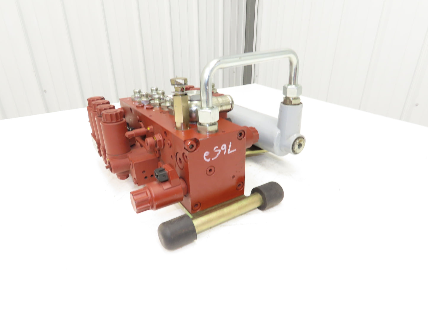 Linde 000143179518 Hydraulic 4-Lever Spool Valve Forklift Mast Control Off E20C