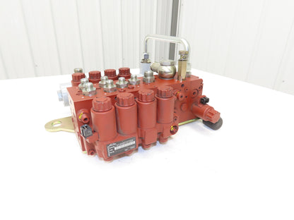 Linde 000143179518 Hydraulic 4-Lever Spool Valve Forklift Mast Control Off E20C