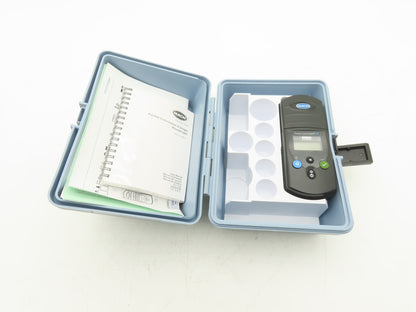 Hach 5953065 Pocket Colorimeter II 655nm Absorbance Meter Tester with Case