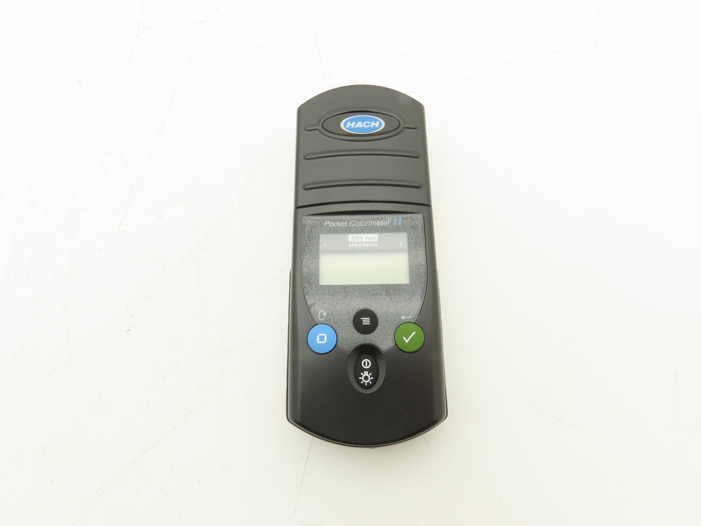 Hach 5953065 Pocket Colorimeter II 655nm Absorbance Meter Tester with Case