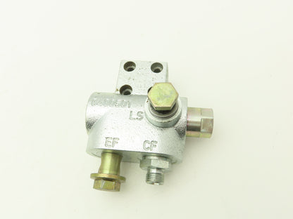 Linde 0009443041 Electric Forklift Flow Control Valve Removed From E20C