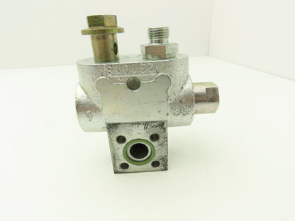 Linde 0009443041 Electric Forklift Flow Control Valve Removed From E20C