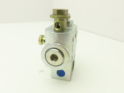 Linde 0009443041 Electric Forklift Flow Control Valve Removed From E20C