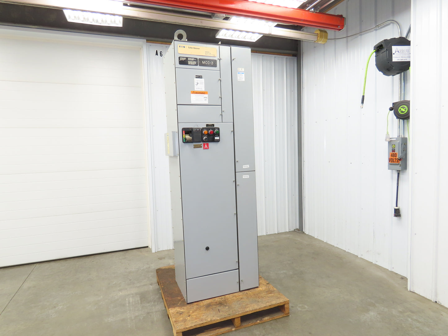 Eaton Freedom 2100 MCC NEMA 6 Motor Control Starter 600VAC 400Hp HMCP Breaker