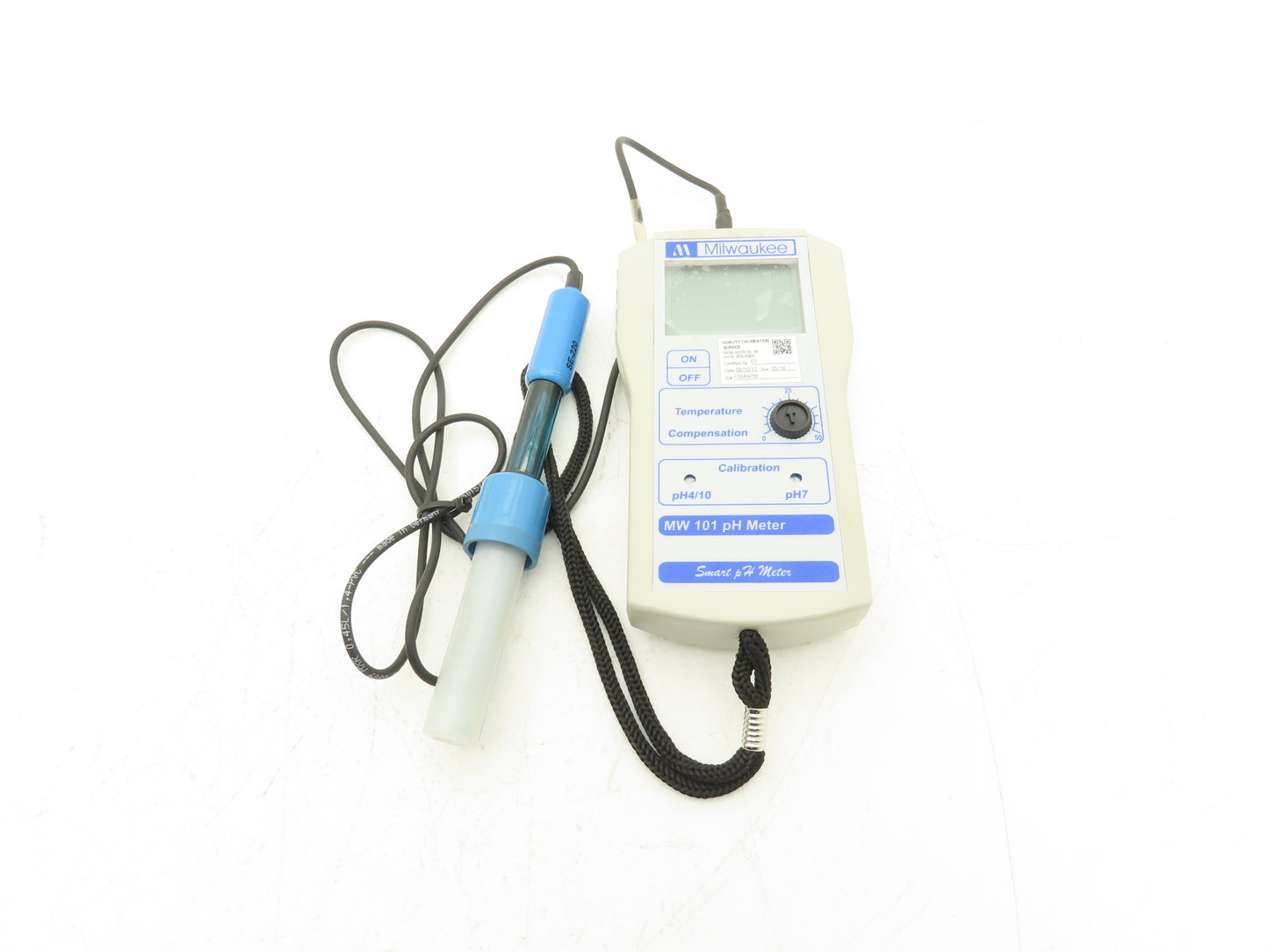 Milwaukee Instruments MW 101 Portable pH Water Meter Tester w/Probe