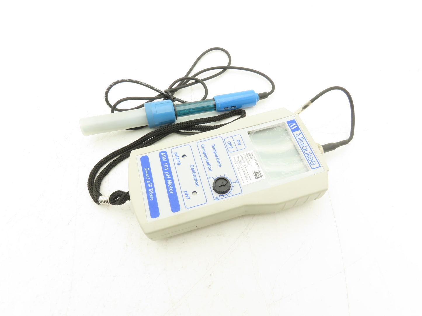 Milwaukee Instruments MW 101 Portable pH Water Meter Tester w/Probe