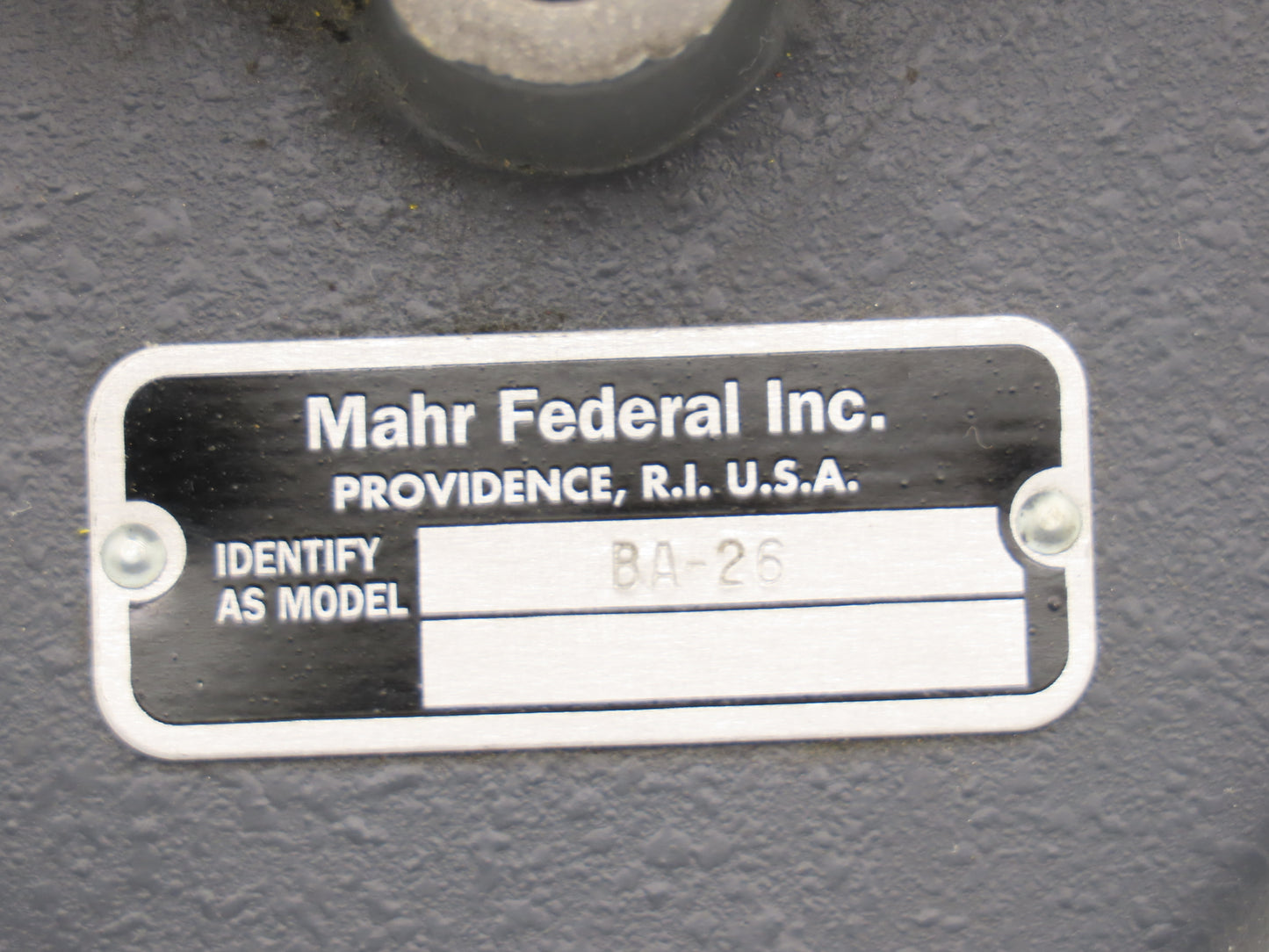 Mahr Federal BA-26 Indicator Snap Gage Bench Stand Only