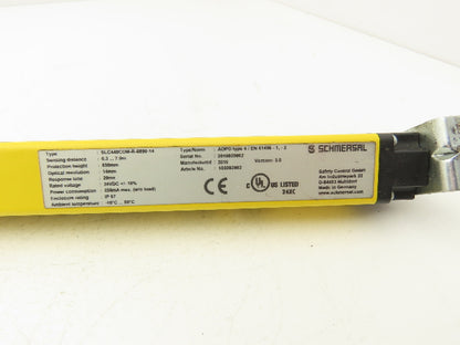 Schmersal Safety Light Curtain Receiver Has Some Scratches End Cap Is Broken