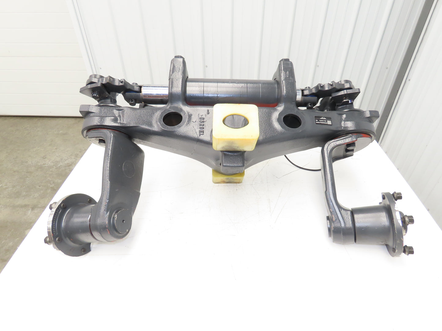 Linde AL20-03/3708 Forklift Rear Axle Dual Hydraulic Steering Assembly Off E20C