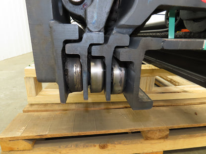Linde E20C Forklift Mast Class II 4 Stage 4 Lever 258.5" Lift 2155 lbs Max